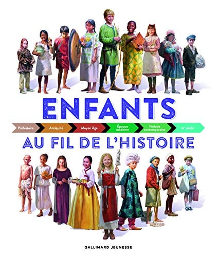 ENFANTS AU FIL DE L'HISTOIRE, de Philip Wilkinson | portada del libro