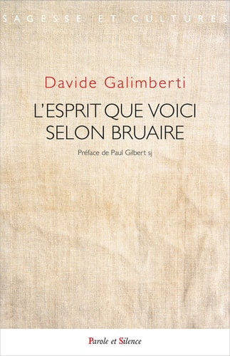ESPRIT QUE VOICI SELON BRUAIRE L', de Davide Galimberti | portada del libro