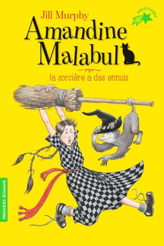 AMANDINE MALABUL LA SORCIERE A DES ENNUIS, de Jill Murphy | portada del libro