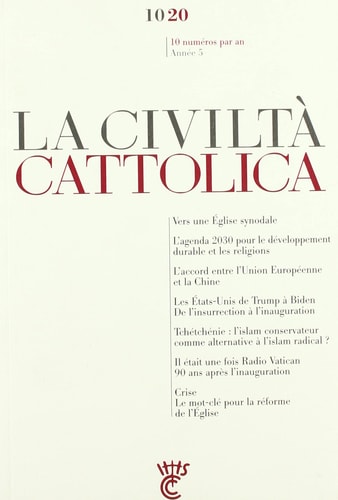 LA CIVILTA CATTOLICA 1020, de Spadaro sj | portada del libro