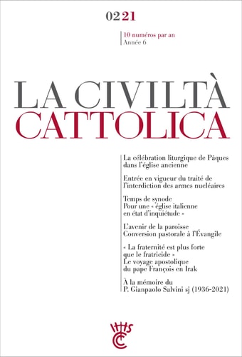 LA CIVILTA CATTOLICA 0221, de Spadaro | portada del libro