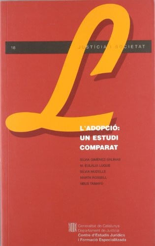 adopció: un estudi comparat/L', de AA.VV. | portada del libro