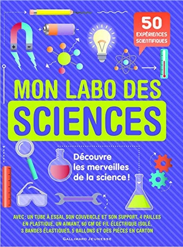 MON LABO DES SCIENCES, de Sally MacGill | portada del libro