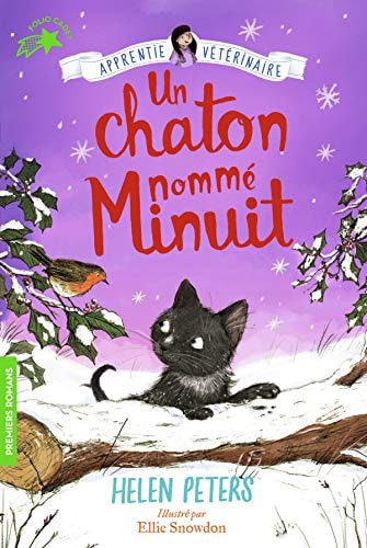 JASMINE L'APPRENTIE VETERINAIRE 3 UN CHATON NOMME MINUIT, de Helen Peters (Auteur de Un chaton nommé Minuit) | portada del li