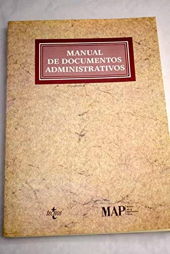 MANUAL DE DOCUMENTOS ADMINISTRATIVOS, de ABATI GARCIA-MANSO | portada del libro