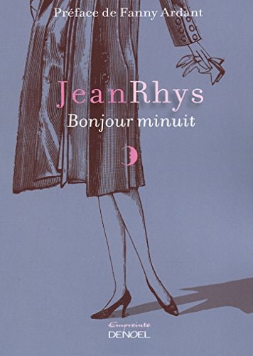 BONJOUR MINUIT, de Jean Rhys | portada del libro