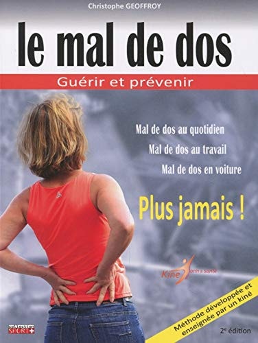 LE MAL DE DOS, de Christophe Geoffroy | portada del libro
