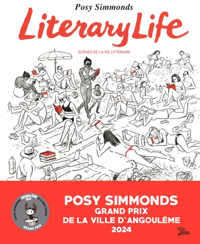 LITERARY LIFE, de Posy Simmonds | portada del libro