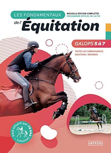 LES FONDAMENTAUX DE L'EQUITATION GALOPS 5 A 7, de ANCELET CATHERI | portada del libro