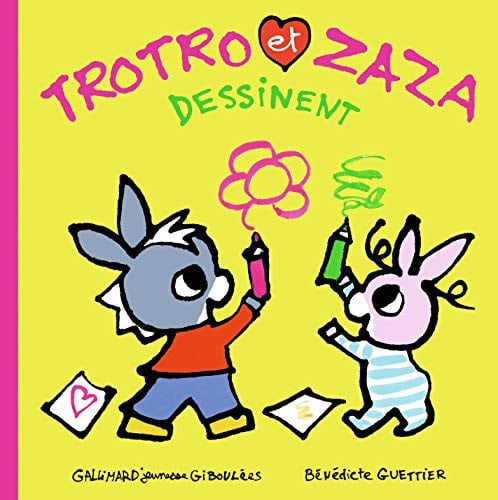 TROTRO ET ZAZA DESSINENT, de GUETTIER | portada del libro