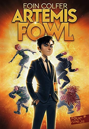 ARTEMIS FOWL 1, de Eoin Colfer | portada del libro
