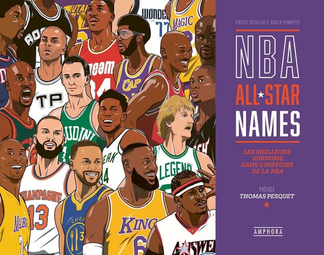 NBA ALL STAR NAMES, de RECULEAU VINCEN | portada del libro