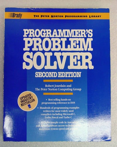PROGRAMMER'S PROBLEM SOLVER 2ªED, de JOURDAI | portada del libro