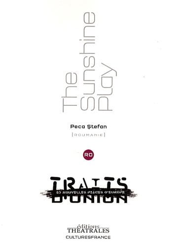 THE SUNSHINE PLAY, de STEFAN PECA | portada del libro