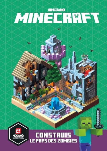 MINECRAFT CONSTRUIS LE PAYS DES ZOMBIES, de Ed Jefferson | portada del libro