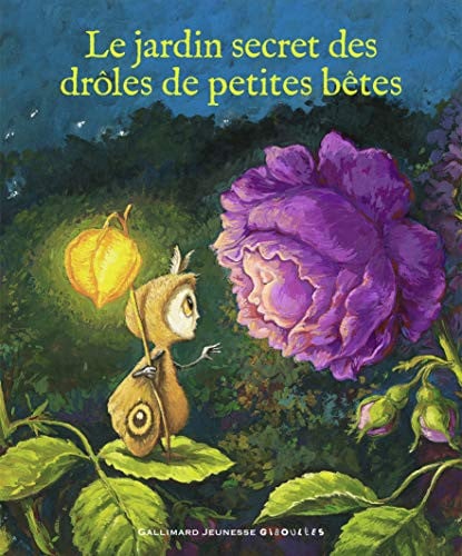 LE JARDIN SECRET DES DROLES DE PETITES BETES, de KRINGS#MONIER#T | portada del libro