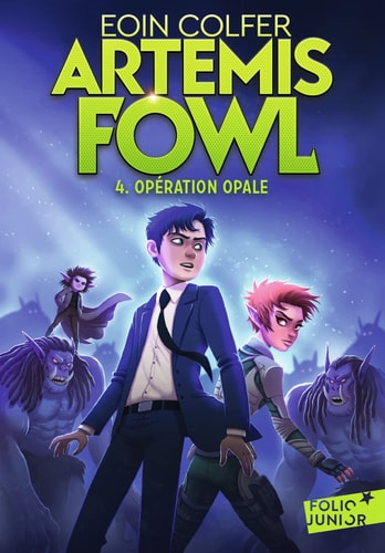 ARTEMIS FOWL 4 OPERATION OPALE, de Eoin Colfer | portada del libro