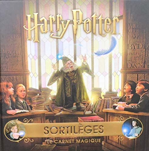 HARRY POTTER LE CARNET MAGIQUE 5 SORTILEGES, de Jody Revenson | portada del libro