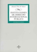 Instituciones de derecho internacional público, de DIEZ DE VELASCO MANUEL | portada del libro