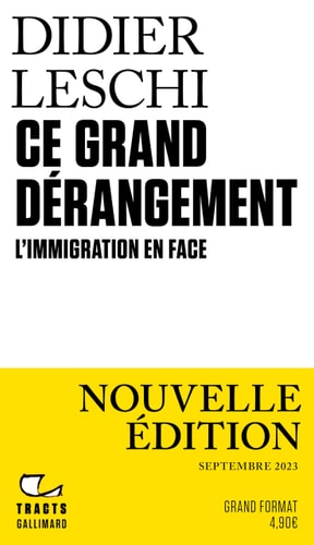 CE GRAND DERANGEMENT, de Didier Leschi | portada del libro
