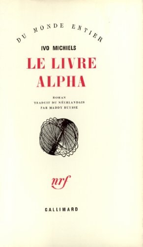 LE LIVRE ALPHA, de Ivo Michiels | portada del libro
