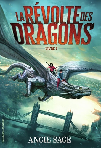 LA REVOLTE DES DRAGONS, de Angie Sage | portada del libro