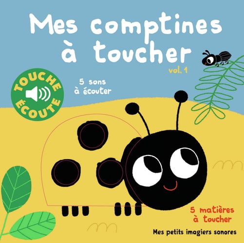 MES COMPTINES A TOUCHER, de Billet | portada del libro
