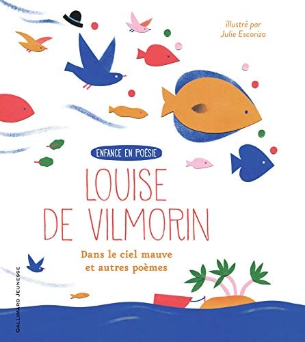 DANS LE CIEL MAUVE ET AUTRES POEMES, de Louise de Vilmorin | portada del libro