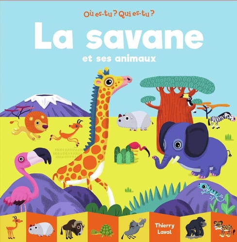 LA SAVANE ET SES ANIMAUX, de LAVAL | portada del libro