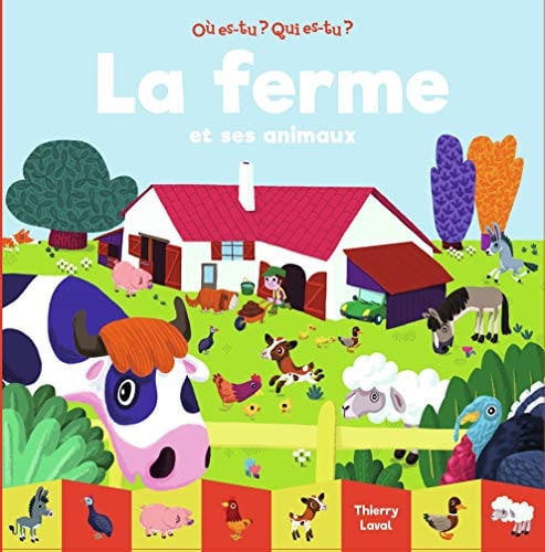 LA FERME ET SES ANIMAUX, de LAVAL | portada del libro