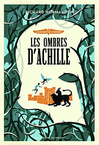 LES ENQUETES D'HERMES 4 LES OMBRES D'ACHILLE, de Richard Normandon | portada del libro