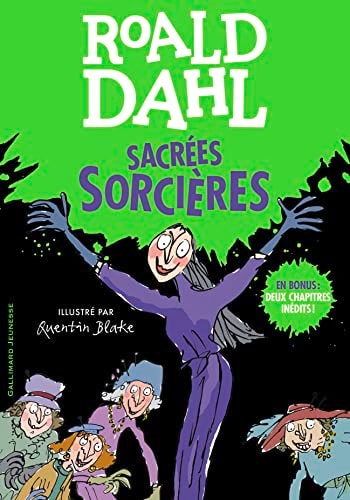 SACREES SORCIERES, de Roald Dahl | portada del libro