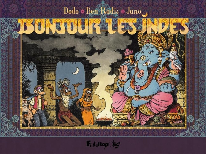 ONJOUR LES INDES, de Dodo | portada del libro