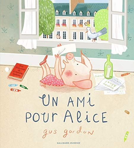 UN AMI POUR ALICE, de Gus Gordon | portada del libro