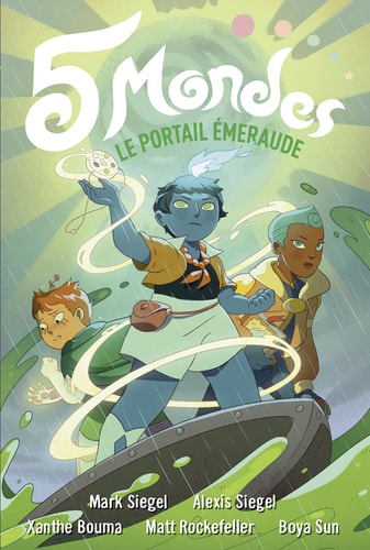 5 MONDES T5, de Mark Siegel | portada del libro