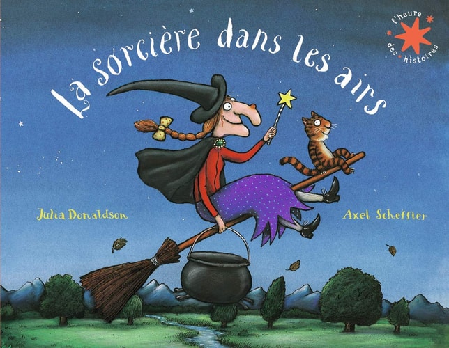 LA SORCIERE DANS LES AIRS, de Julia Donaldson | portada del libro
