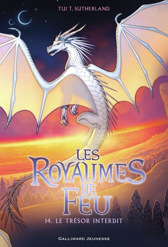 LES ROYAUMES DE FEU 14. LE TRESOR INTERDIT, de Tui Sutherland | portada del libro