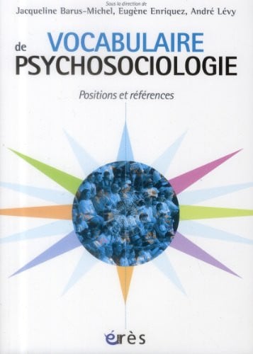 VOCABULAIRE DE PSYCHOSOCIOLOGIE, de BARUS-MICHEL#EN | portada del libro