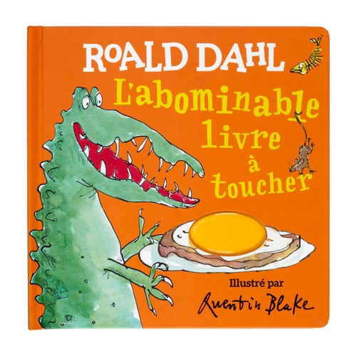 L'ABOMINABLE LIVRE A TOUCHER, de Roald Dahl | portada del libro