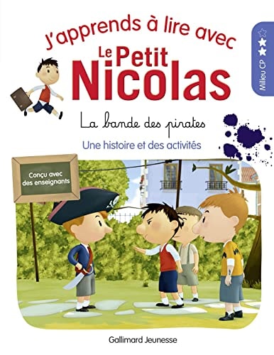 J'APPRENDS A LIRE AVEC LE PETIT NICOLAS 8, de Marjorie Demaria | portada del libro