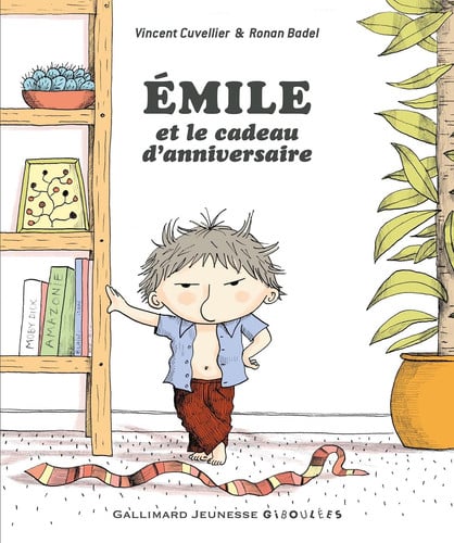 EMILE ET LE CADEAU D'ANNIVERSAIRE, de CUVELLIER | portada del libro