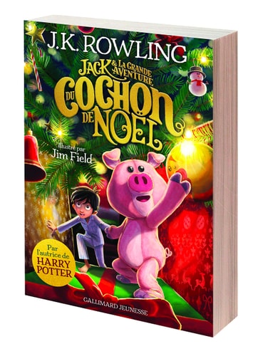 JACK ET LA GRANDE AVENTURE DU COCHON DE NOEL, de J.K. Rowling | portada del libro