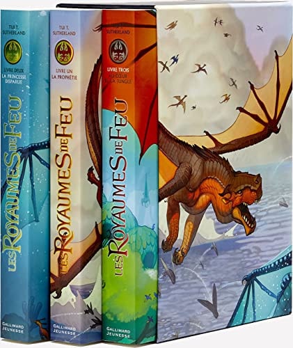COFFRET ROYAUMES DE FEU, de Tui-T Sutherland | portada del libro