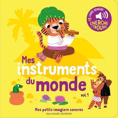 MES INSTRUMENTS DU MONDE T1, de Marion Billet | portada del libro