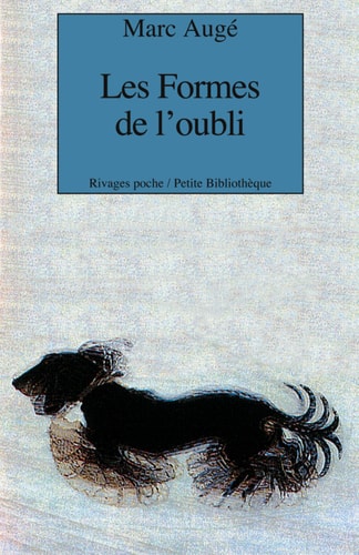 LES FORMES DE LOUBLI, de Marc Augé | portada del libro