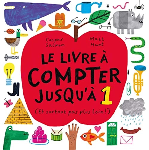 LE LIVRE A COMPTER JUSQU'A 1, de Caspar Salmon | portada del libro