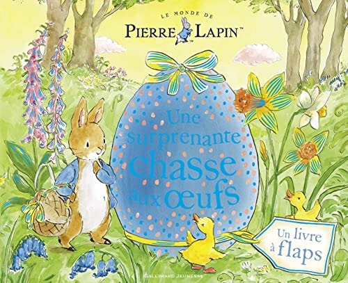 UNE SURPRENANTE CHASSE AUX OEUFS, de Katie Woolley | portada del libro