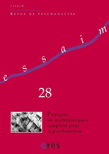 ESSAIM 28 POURQUOI LES MATHEMATIQUES COMPTENT POUR LA PSYCHA, de COLLECTIF | portada del libro