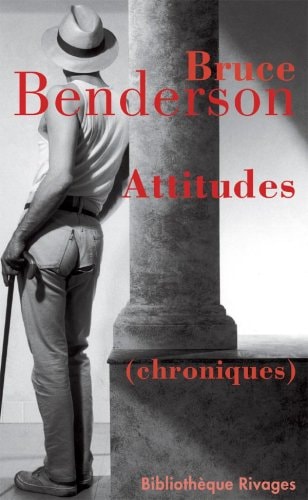 ATTITUDES, de Bruce Benderson | portada del libro