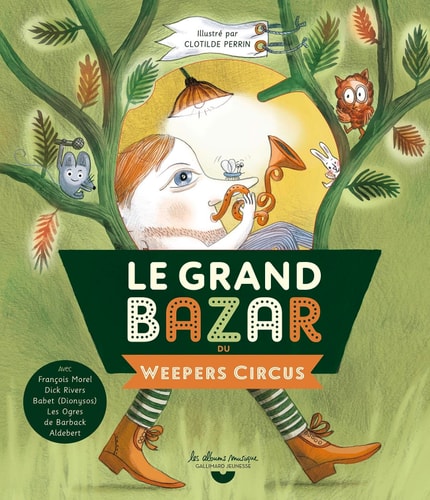 LE GRAND BAZAR DU WEEPERS CIRCUS LIVRE-CD, de Weepers Circus | portada del libro